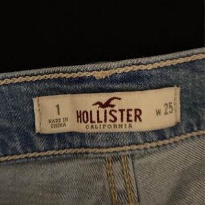 Hollister high rise shorts size 1